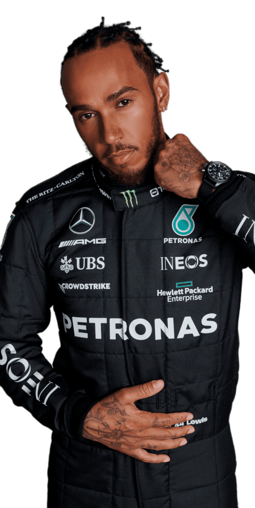 portrét Lewis Hamilton